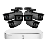 Lorex 4K 8-Channel Fusion NVR System with Six 4K 8MP IP Cameras Security Surveillance System New N4K2-86BB